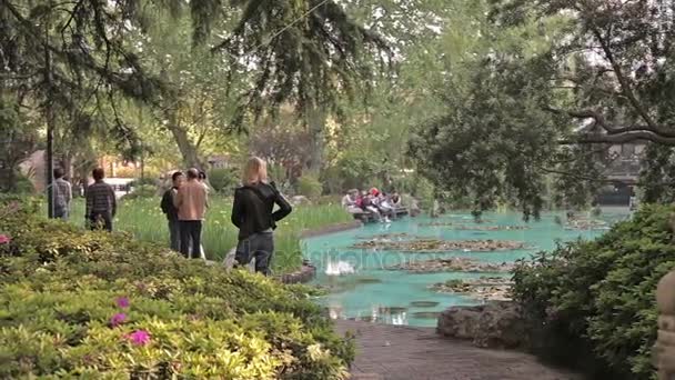 Parque de la ciudad Shanghai — Vídeos de Stock