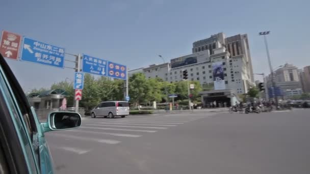 Cidade chinesa de Xangai . — Vídeo de Stock