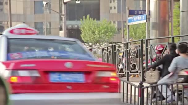 Şanghay Çin şehir. — Stok video