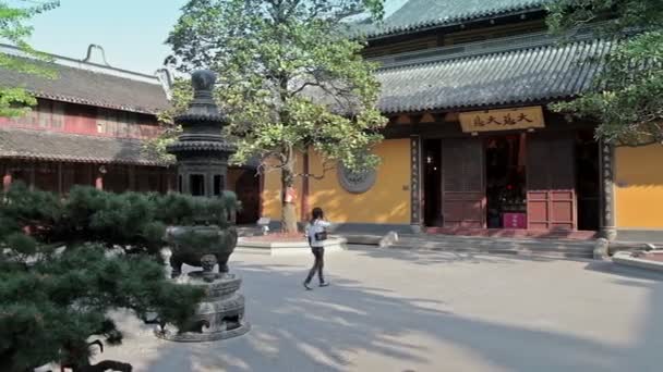 Tempio di Longhua Shanghai — Video Stock