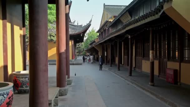 Longhua Tapınağı Shanghai — Stok video