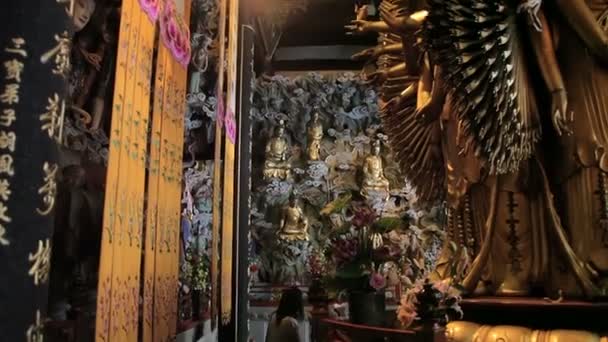 Templo de Longhua Shanghai — Vídeo de Stock