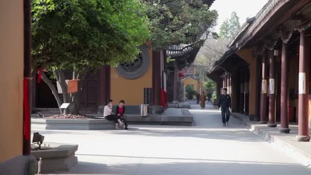 Longhua Temple Šanghaj — Stock video