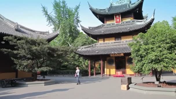 Shanghai świątyni Longhua — Wideo stockowe