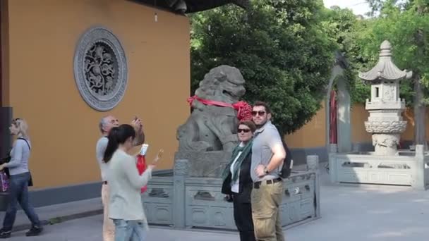 Longhua Temple Shanghai — Stockvideo