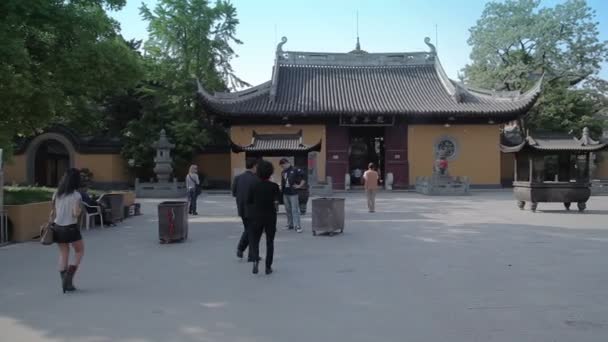 Longhua Tapınağı Shanghai — Stok video