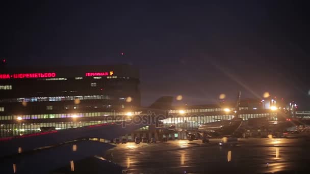 Da Sheremetyevo a Shanghai . — Video Stock