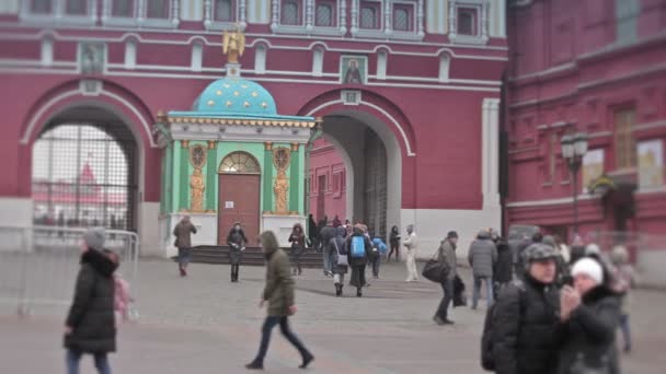 莫斯科的圣诞节和新年 — 图库视频影像