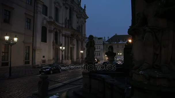 Vysehrad Prag — Stok video