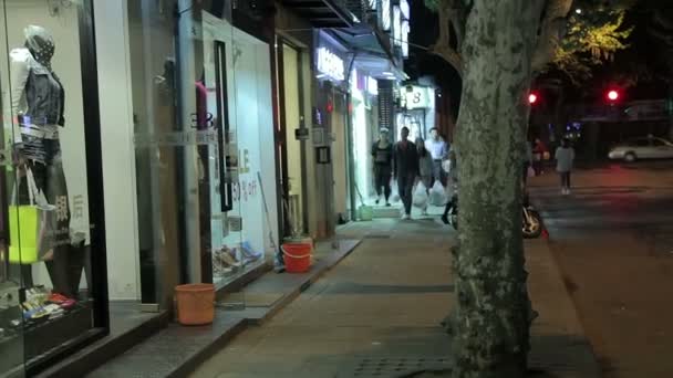 Shanghai rue des créateurs de mode — Video