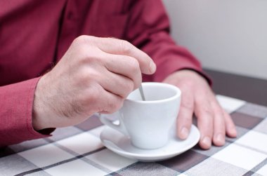 çay Kupası eller mans