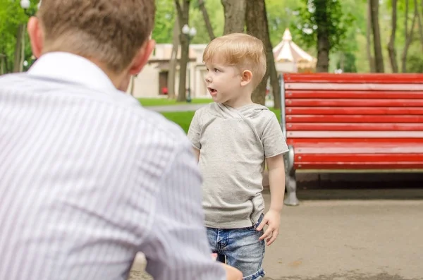 pamuk şeker babası ile erkek bebek