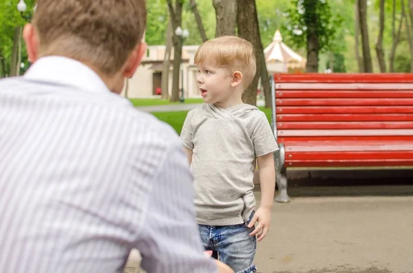pamuk şeker babası ile erkek bebek
