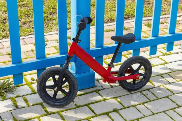 Run bike outdoors — Stock Photo, Image