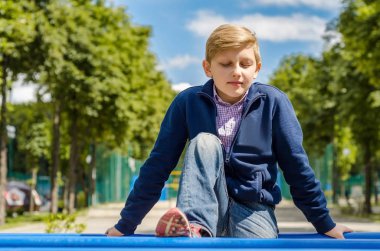 Genç barbun üzerinde