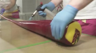 Karamel tatlılar ve şeker, şeker Isıtma ana üretimi