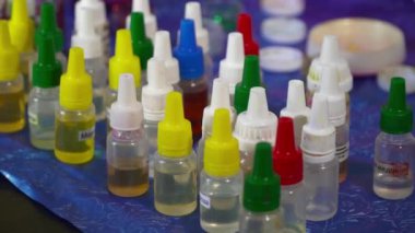 El yapımı Sabun closeup için farklı lezzetler