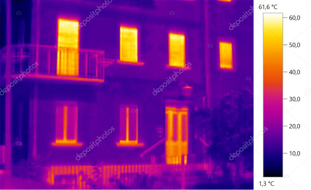  image photo thermal, building, 
