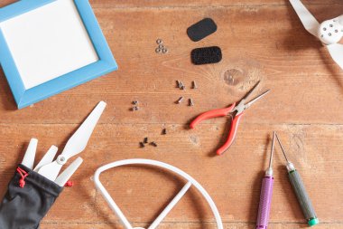 tamir bakım dron, vida, Tornavidalar, aracı, pervane