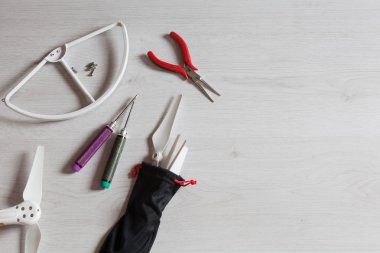 Tamir bakım dron, vida, Tornavidalar, pervaneleri