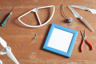 Tamir bakım dron, vida, Tornavidalar, pervaneleri