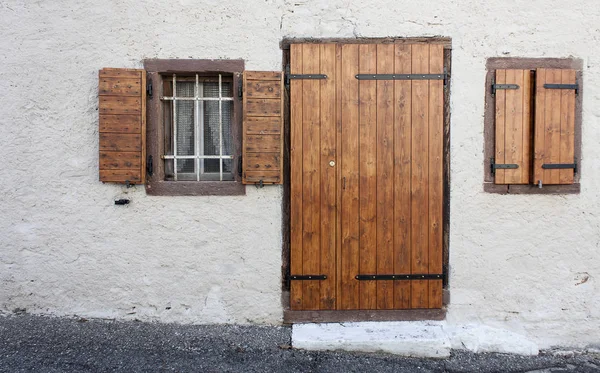 wooden doors and windows, vintage, rustic