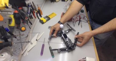 tamir bakım dron, kolu kilitleme vidalar, Tornavidalar, araçlar, pervaneleri, açma