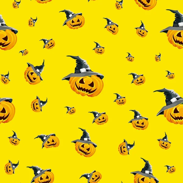 Cadılar Bayramı, renk sarı tatil için sorunsuz arka plan.