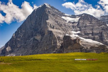 Eiger Kuzey yüz tren ile