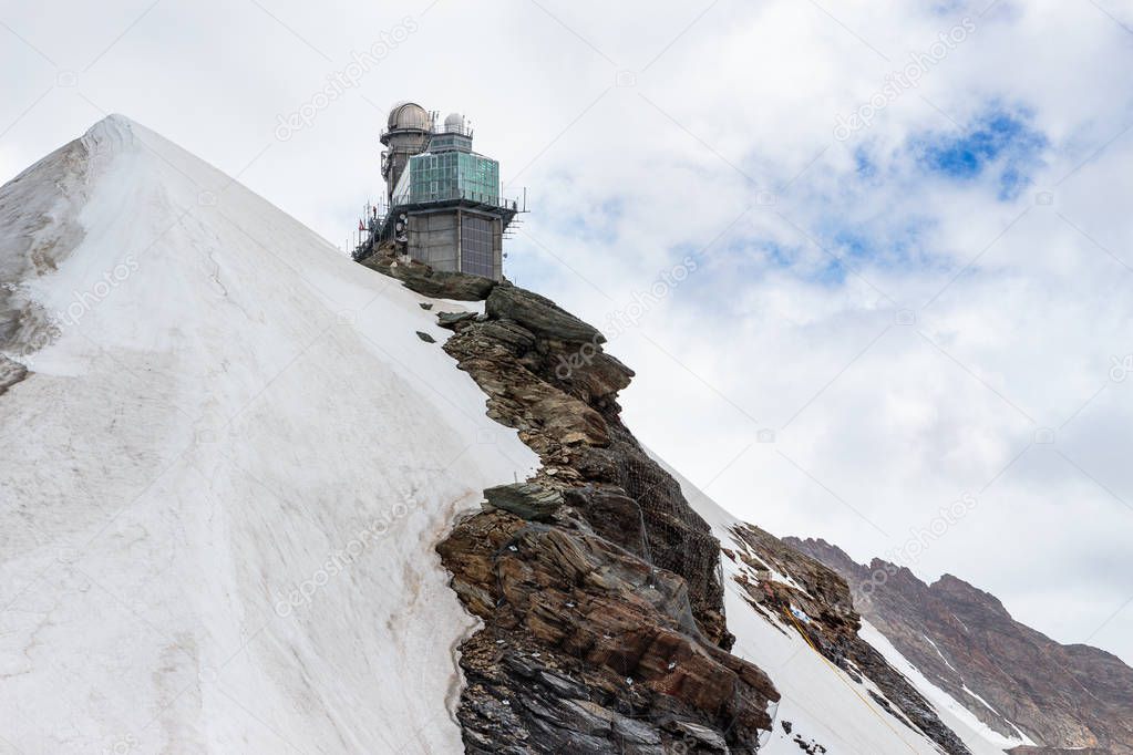 Sphinx observatory on Jungfraujoch