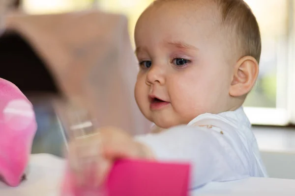 Cute baby girl z — Stock Photo, Image