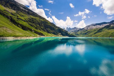 Reservoir Lac de Moiry, İsviçre