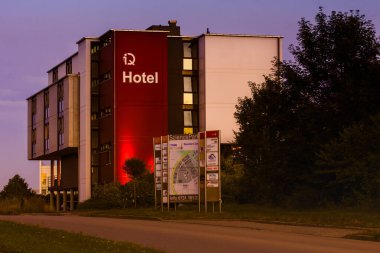 Akşamları Iq Hotel Ulm