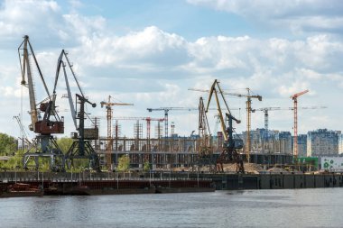 Betonarme Yapılar stadyumun inşaat Dünya Kupası için. Nijniy Novgorod