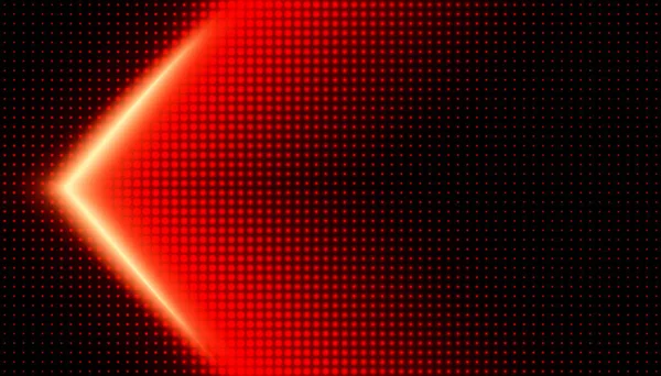 Абстрактний Векторний Фон Червоних Крапок — стоковий вектор