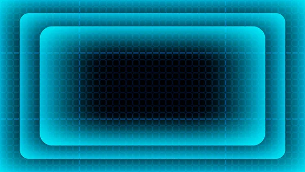 Fondo Abstracto Tecnología Azul Oscuro — Vector de stock