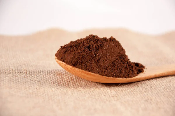 Keverék kávé, kávépor, kávé Stock Kép