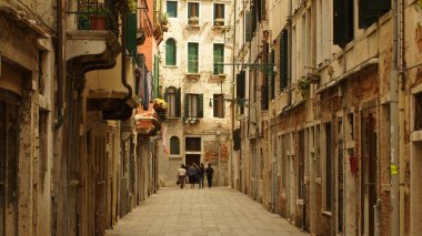 Venedik labirentler, sokak, eski şehir