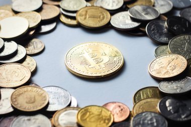 Farklı ülkelerin para daire Merkezi'nden Bitcoin