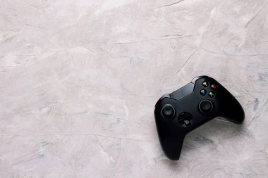 Gamepad hafif bir arka plan üzerinde oyun konsolu. Oyun 