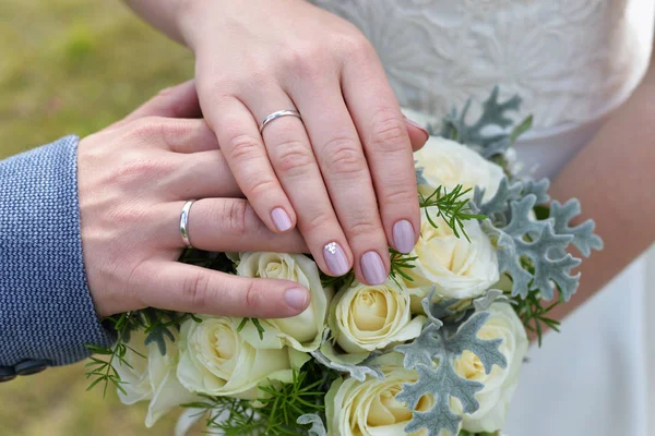 Il bouquet della sposa — Foto Stock