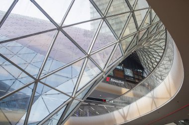 Frankfurt 'taki MyZeil Modern Alışveriş Merkezi
