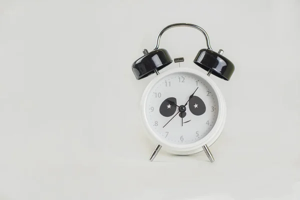 Bonito Bonito Relógio Panda Alarme — Fotografia de Stock
