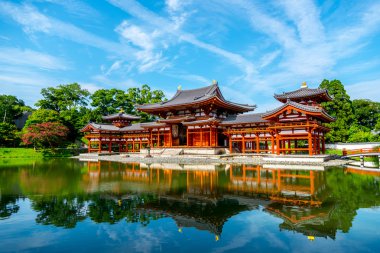 Uji, Kyoto, Japonya, Byodo-in Phoenix hall's