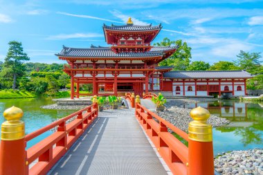 Uji, Kyoto, Japonya, Byodo-in Phoenix hall's