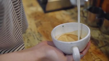 Cappuccino kahve yapma