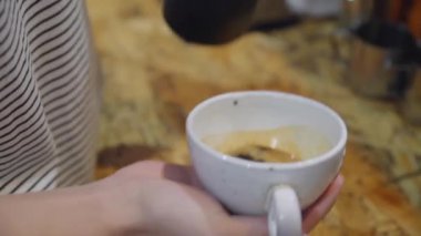 Cappuccino kahve yapma