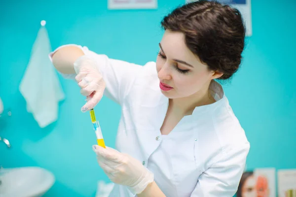 Cosmetología médica plasma sanguíneo — Foto de Stock