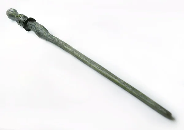 Beyaz arkaplan ile sihirli değnek