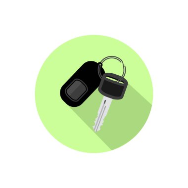 anahtarları. beyaz izole